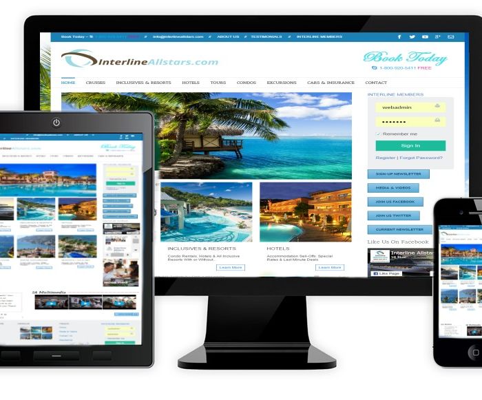 Exciting TRAVEL Website